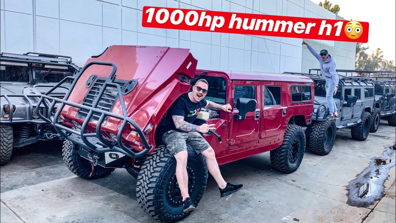 BUILDING OUR H1 HUMMERS TO BE EXTREME LAMBORGHINI WHEEL REVEAL YouTube