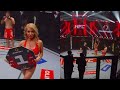 Fighter kick ring girl and attack opponent  commentator after loss