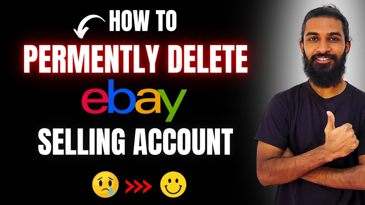 How to Delete eBay Account Easy Way 2024 සිංහල Sri Lanka step by step ...