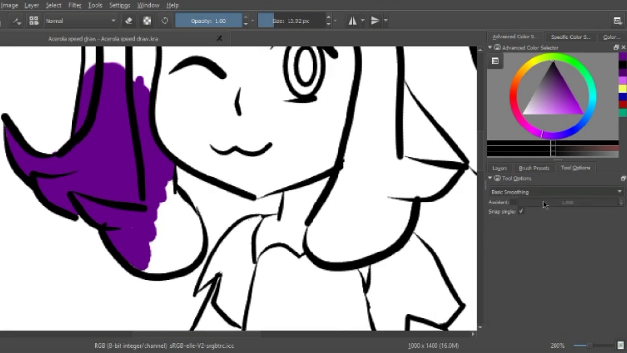 Pokemon Captain Acerola-- Speed Draw