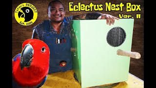 Eclectus Parrot Nest Box