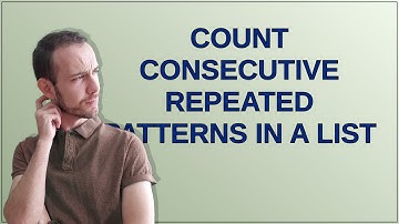 Mathematica: Count consecutive repeated patterns in a list