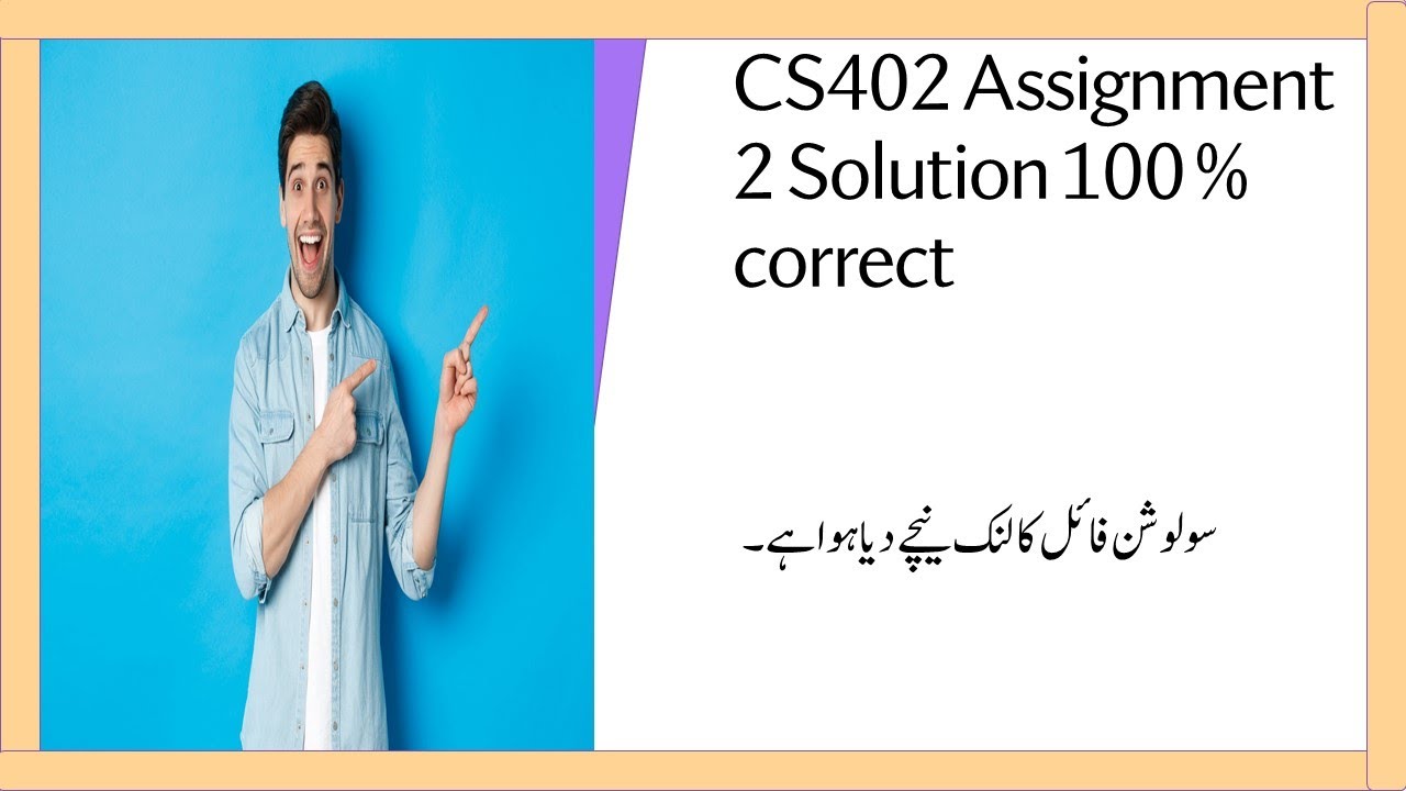 Cs402 Assignment 2 Solution 100% correct - YouTube