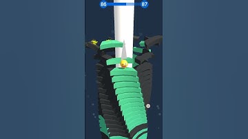 satisfying stack ball #shortsfeed #shorts #stackball #viral #gameplay #funny