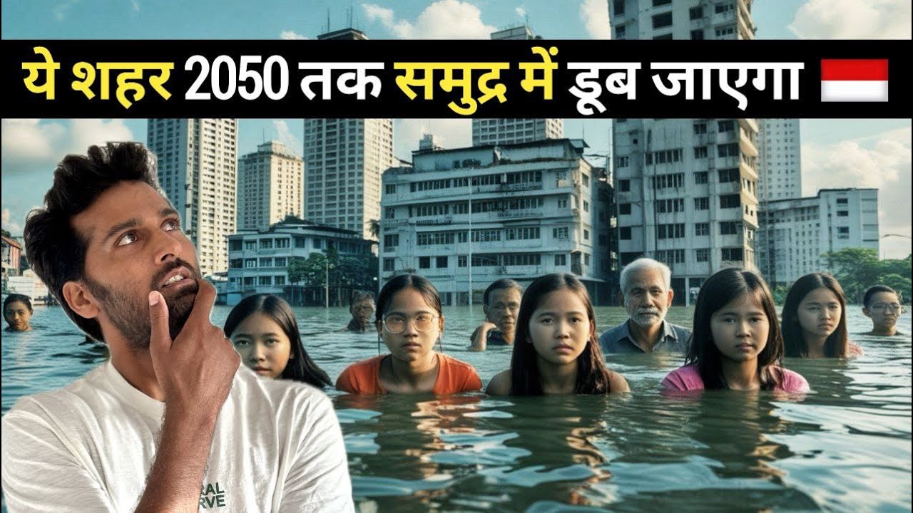 FASTEST SINKING CITY IN THE WORLD, JAKARTA INDONESIA