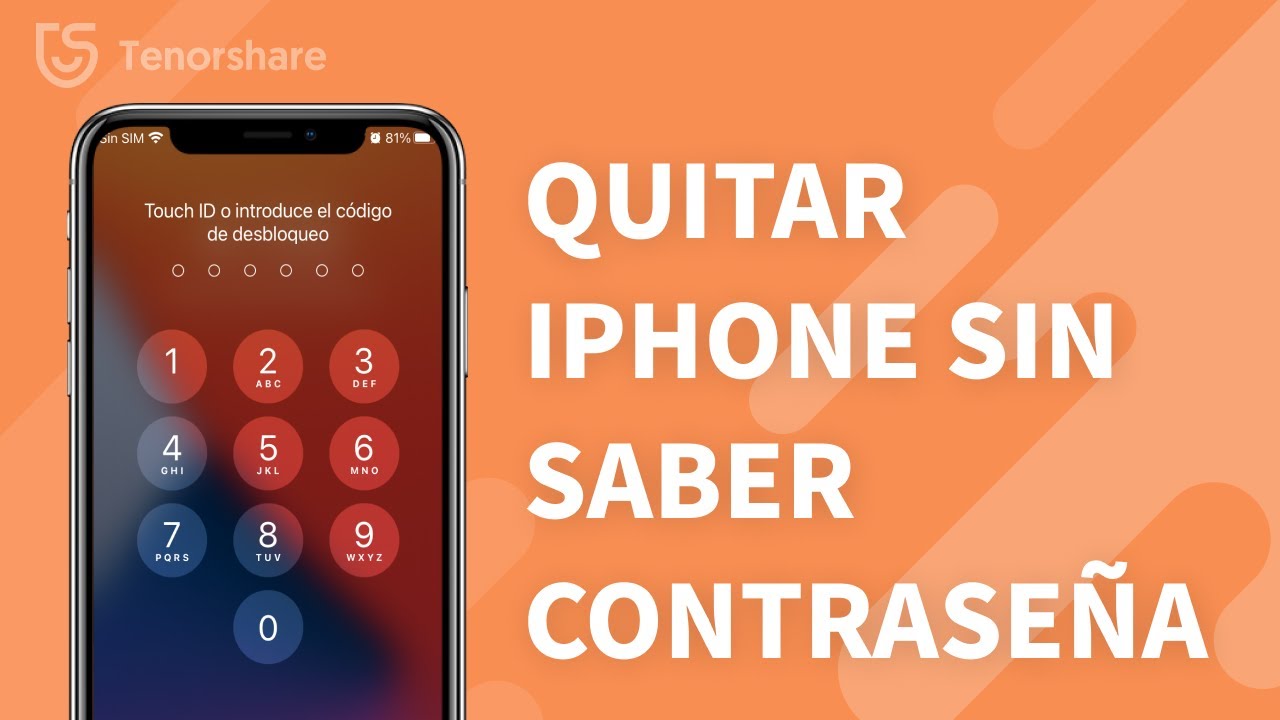 Cómo desbloquear un iPhone sin saber la contraseña 2022