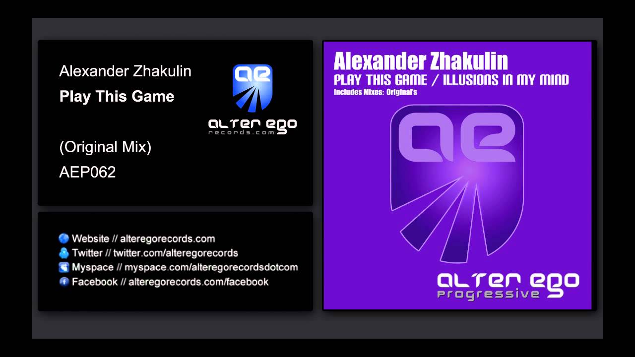 Alexander Zhakulin - Play This Game [Alter Ego Progressive]