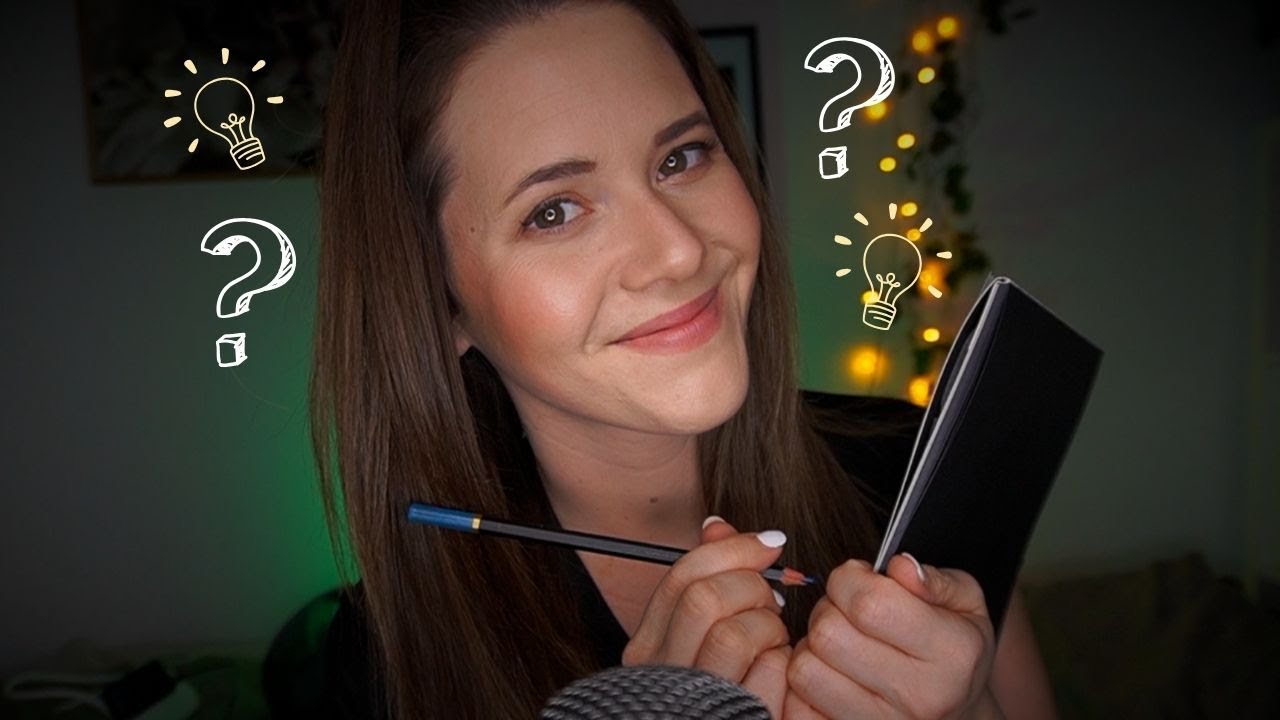 ASMR Ich stelle dir sehr persönliche Fragen💡🇦🇹