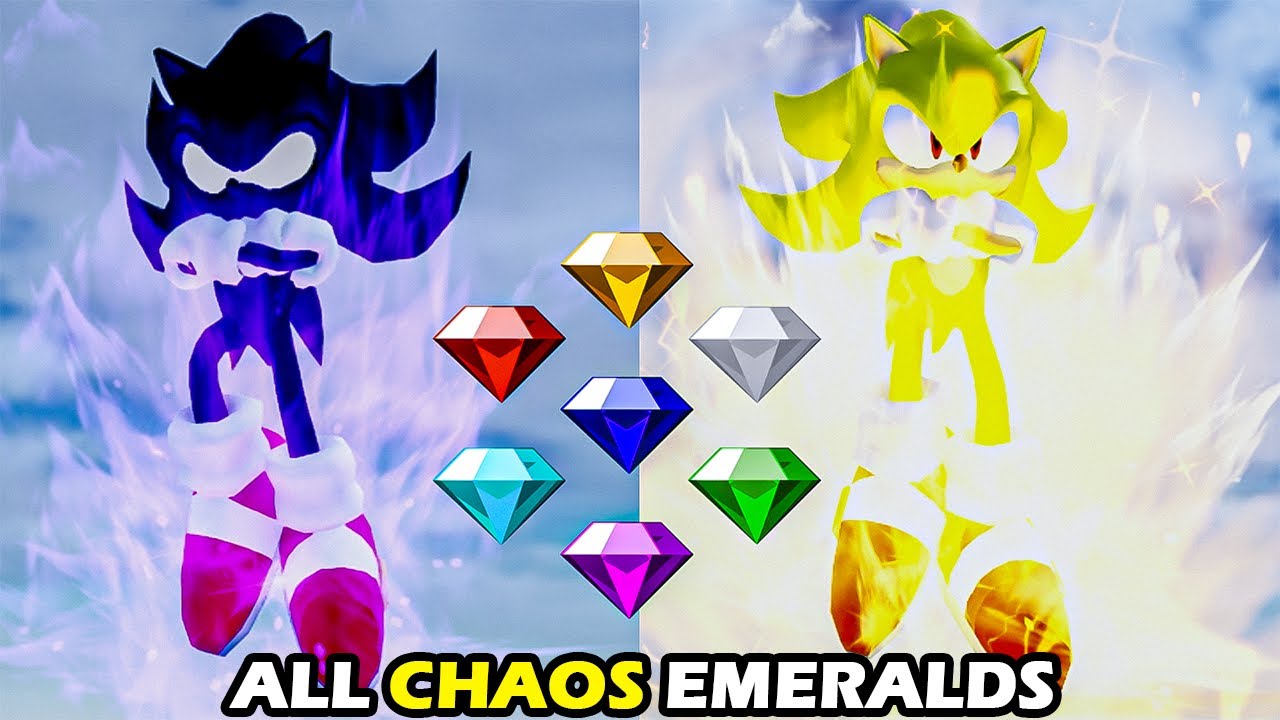 Как получить ВСЕ 7 ИЗУМРУДОВ ХАОСА в Sonic Advance Chaos V2 [Roblox]
