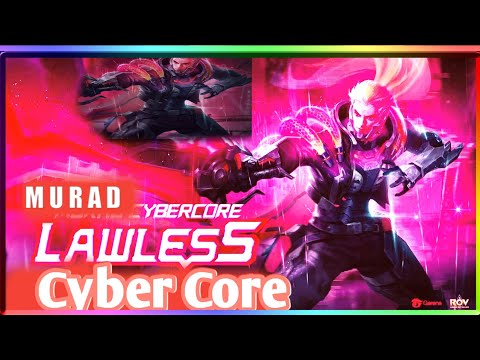 Rov​  แจก​ Mod​ skin​ Murad​ Cyber​core (ลิงค์​โหลด​ใต้​คลิป)​ล่าสุด​ 05/16/2021