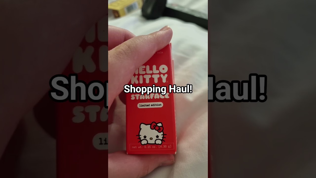 I found limited edition lip balms!