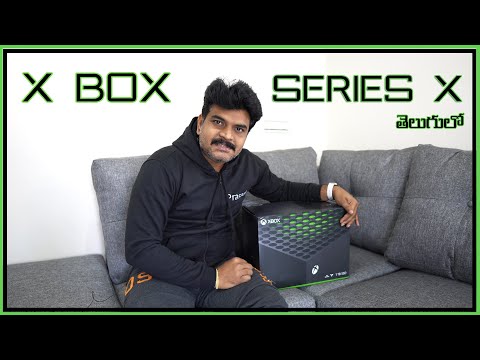 X BOX Series X Unboxing & First Impression ll in Telugu ll