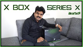 X BOX Series X Unboxing \& First Impression ll in Telugu ll