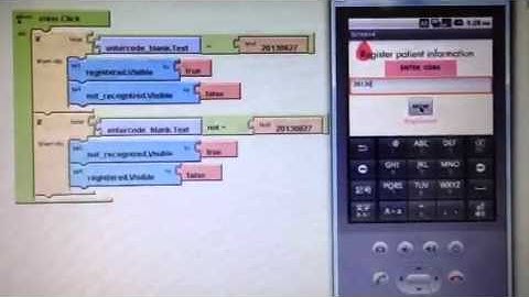 IMD) Mit App inventor final assignment screen 2