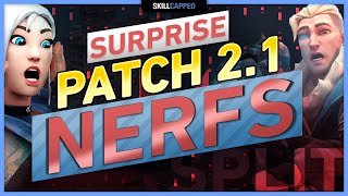 SURPRISE PATCH 2.1 - HUGE NERF & MAP CHANGES - VALORANT