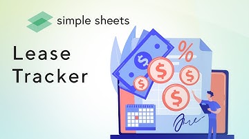 Lease Tracker Excel Template Step-by-Step Video Tutorial by Simple Sheets