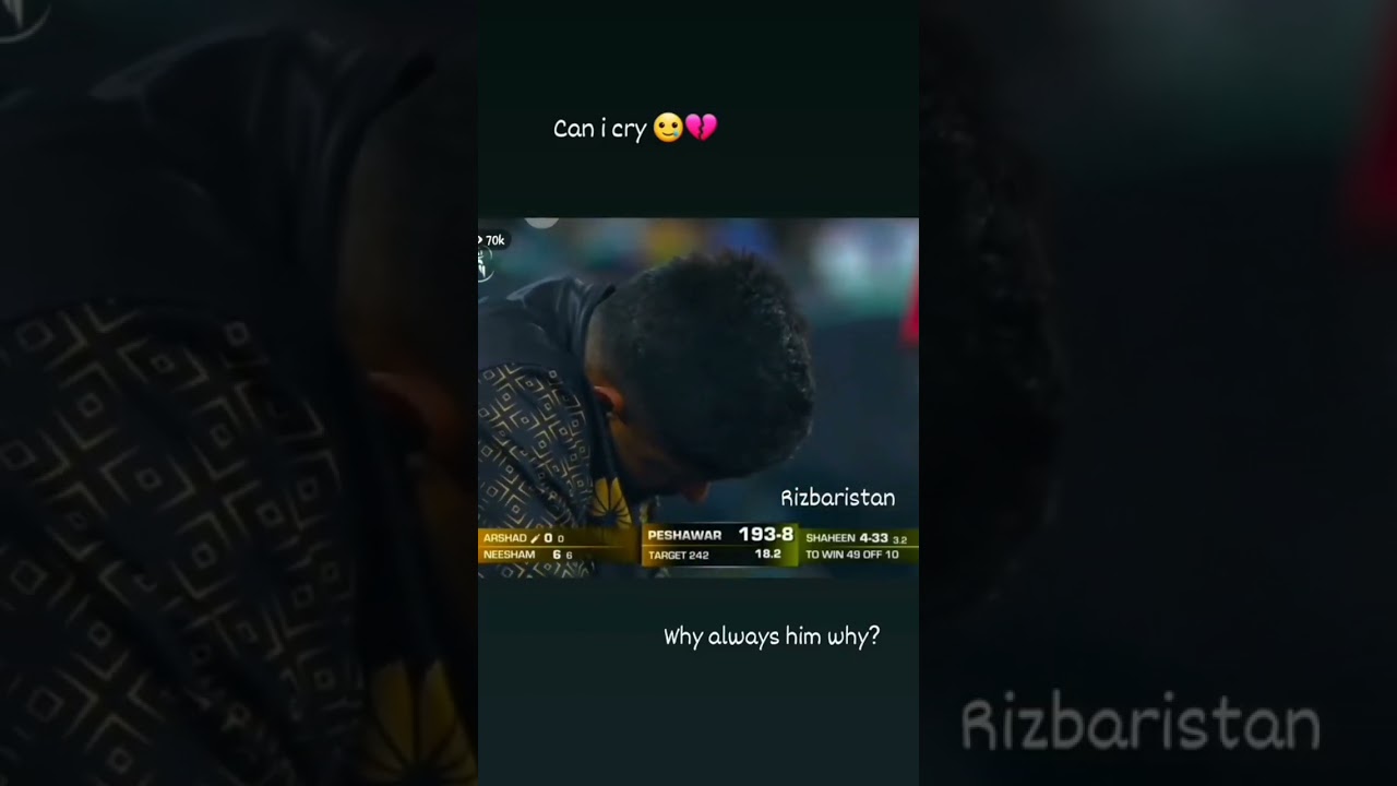 Breaking News! why Babar Azam is crying. so sad for Babar Azam