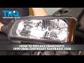 How to Replace Headlights 1999-2006 Chevrolet Silverado 1500