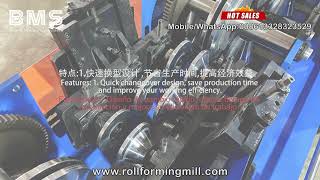 Top Hat purlin Roll Forming Machine (Hot Sales in India and Europe)