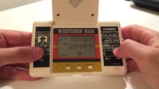 希少レア　WESTERN BAR  CG-300  CASIO RARE Vintage Casio Western Bar handheld game repair - YouTube