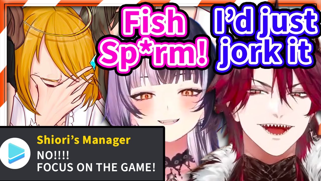 Shiori's Manager Immediately Steps In When Shiori and Jurard Got Too Much to Handle 【Hololive】