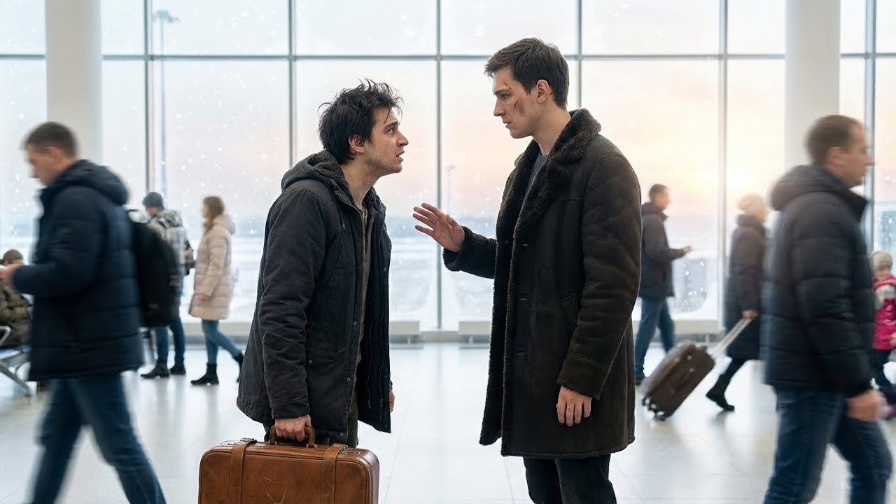 В АЭРОПОРТУ СРЕДИ ТОЛПЫ Я СПРОСИЛ: “ТЫ ОСТАНЕШЬСЯ?” — И ОН ЛИШЬ ТИХО КОИВНУЛ