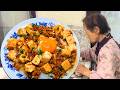 🇯🇵Dinner with My Japanese Grandma (94) | Living in the Countryside Alone