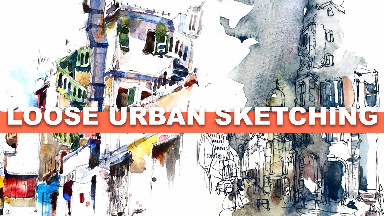 Cityscapes urban sketching techniques  Creative Art Courses