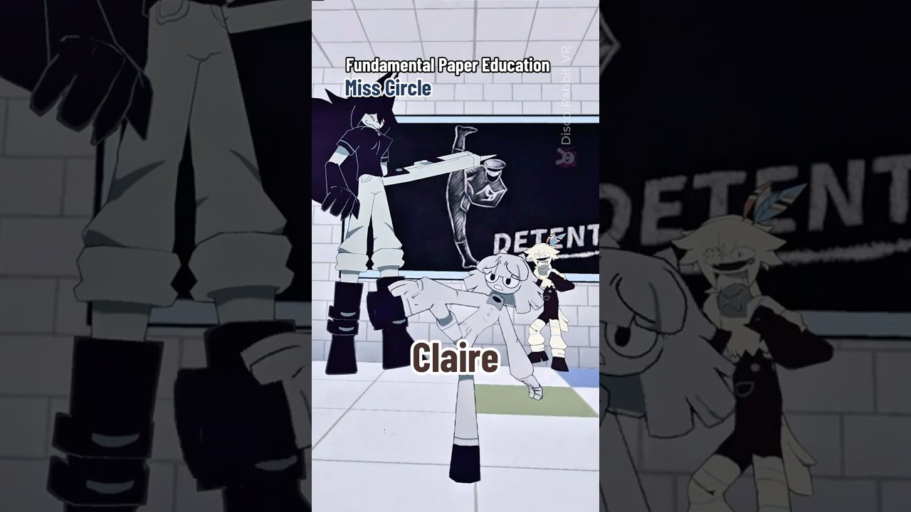 Фундаментальное бумажное образование: Мисс Круг — Китайский военный танец 