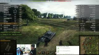 [150722 월드오브탱크 - 4] Tiger II 오버로드 (중형라인을 사수하라!)