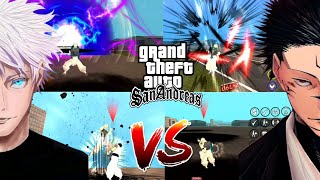 GOJO VS SUKUNA FULL FIGHT. ( JUJUTSU KAISEN )( GTA SAN ANDREAS MOD ) #gtasa,#jjk,@Kivotos_sensei