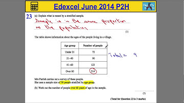 Edexcel Maths P2 June 2014 Higher Q23