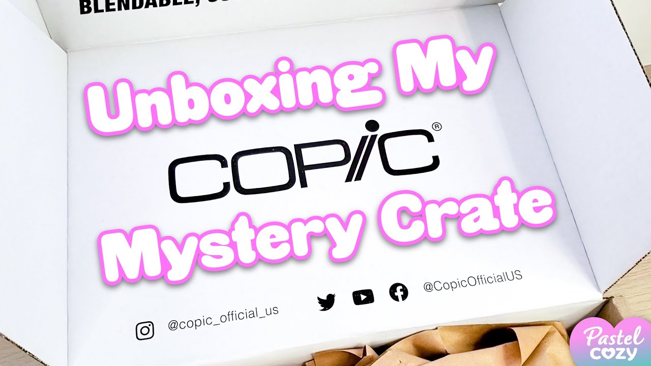 Copic Crate Mystery Box Unboxing and Review - Was it Worth It? - YouTube