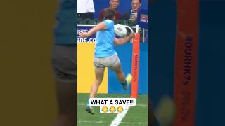Great reflexes! 👏 Get this man a drink! 🍺 #Rugby #Shorts #Sevens