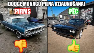 BEIDZOT PABEIDZĀM DODGE MONACO PROJEKTU! (PILNS ATJAUNOŠANAS PROCESS)