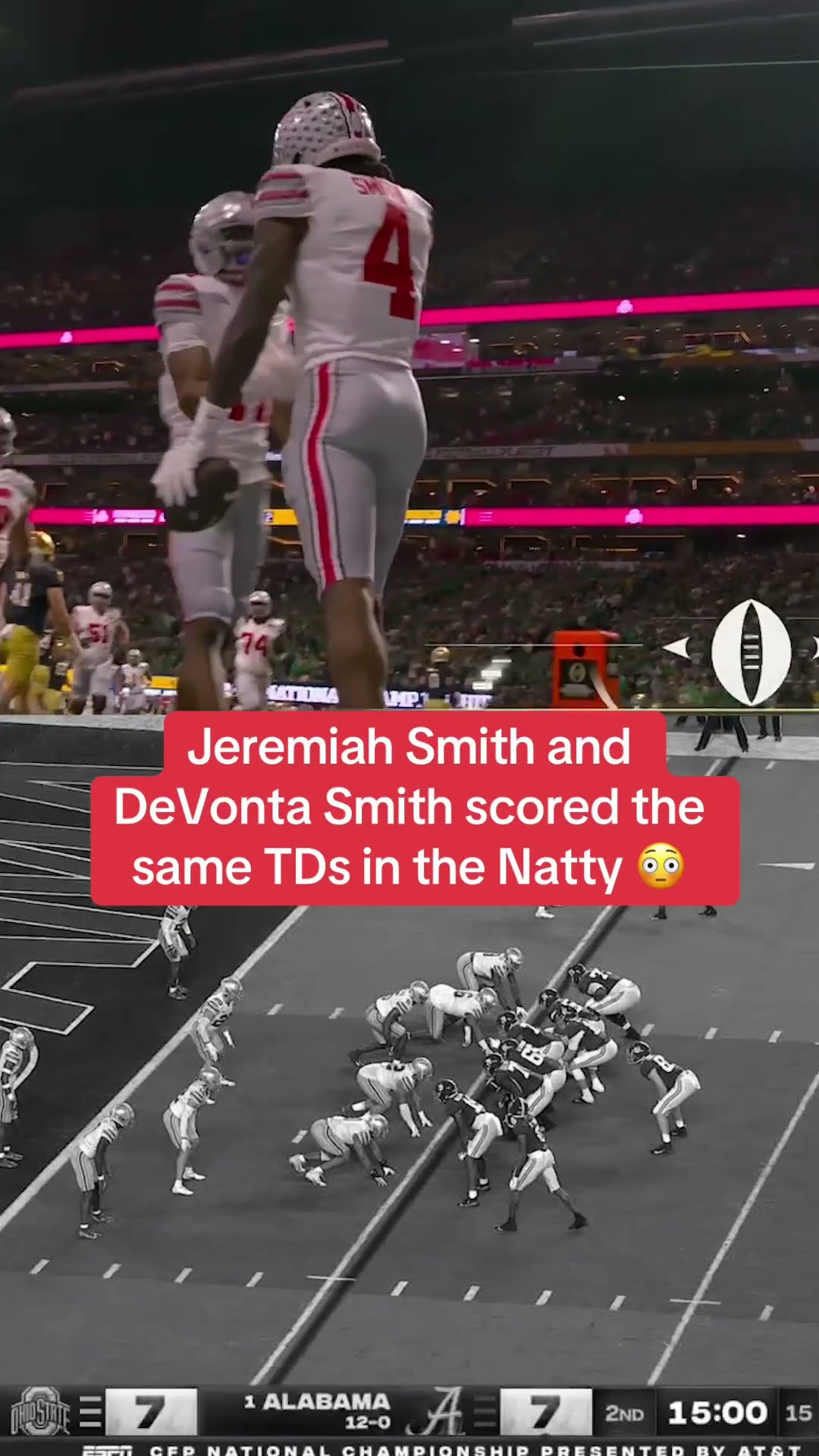 Jeremiah Smith ? DeVonta Smith
