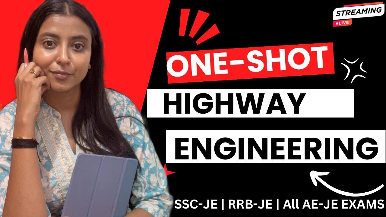 JUST ONE VIDEO TO COMPLETE HIGHWAY ENGINEERING!!! - YouTube