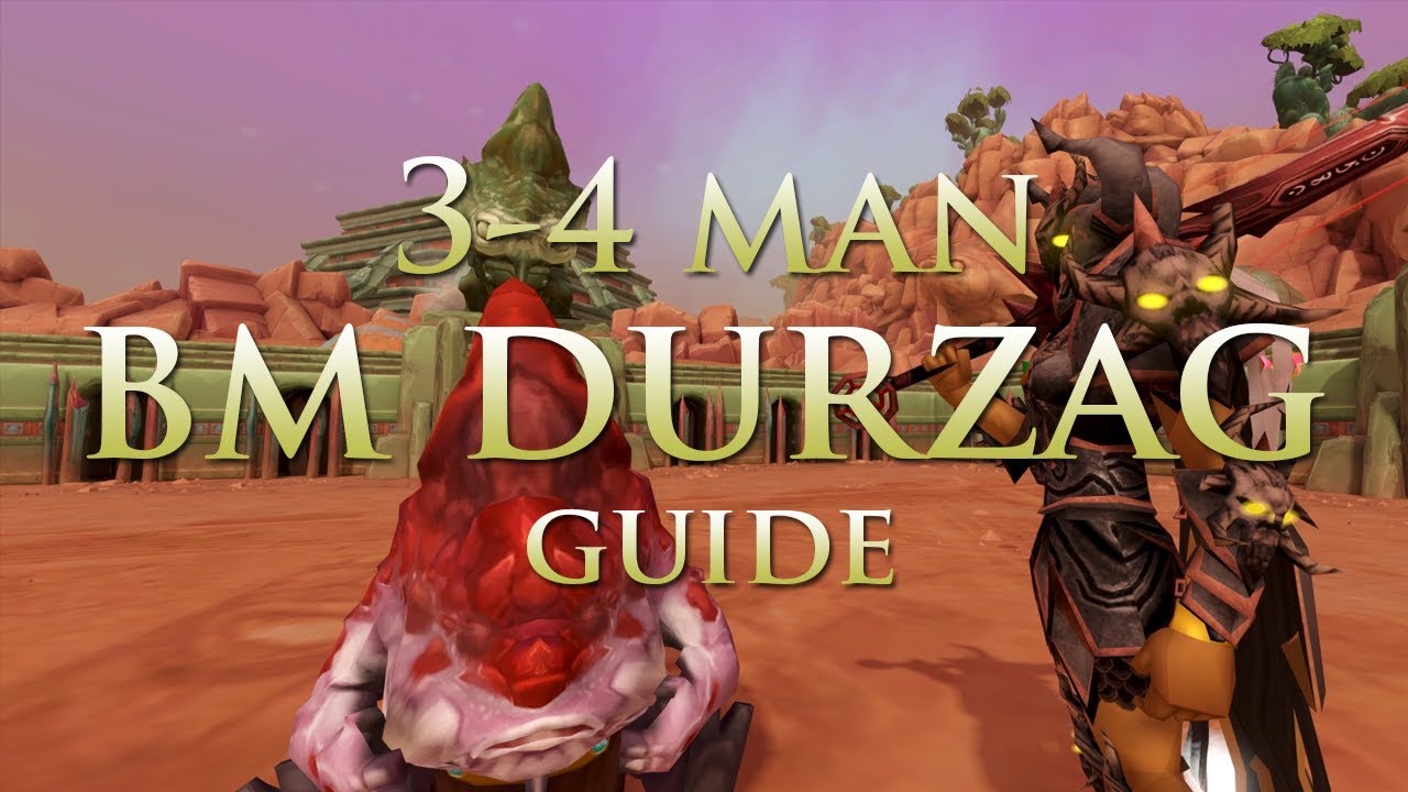 Runescape - 3-4 Man Beastmaster Durzag Guide