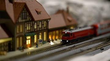 Kato Unitrack DCC N Scale Layout - N Scale Wunderland