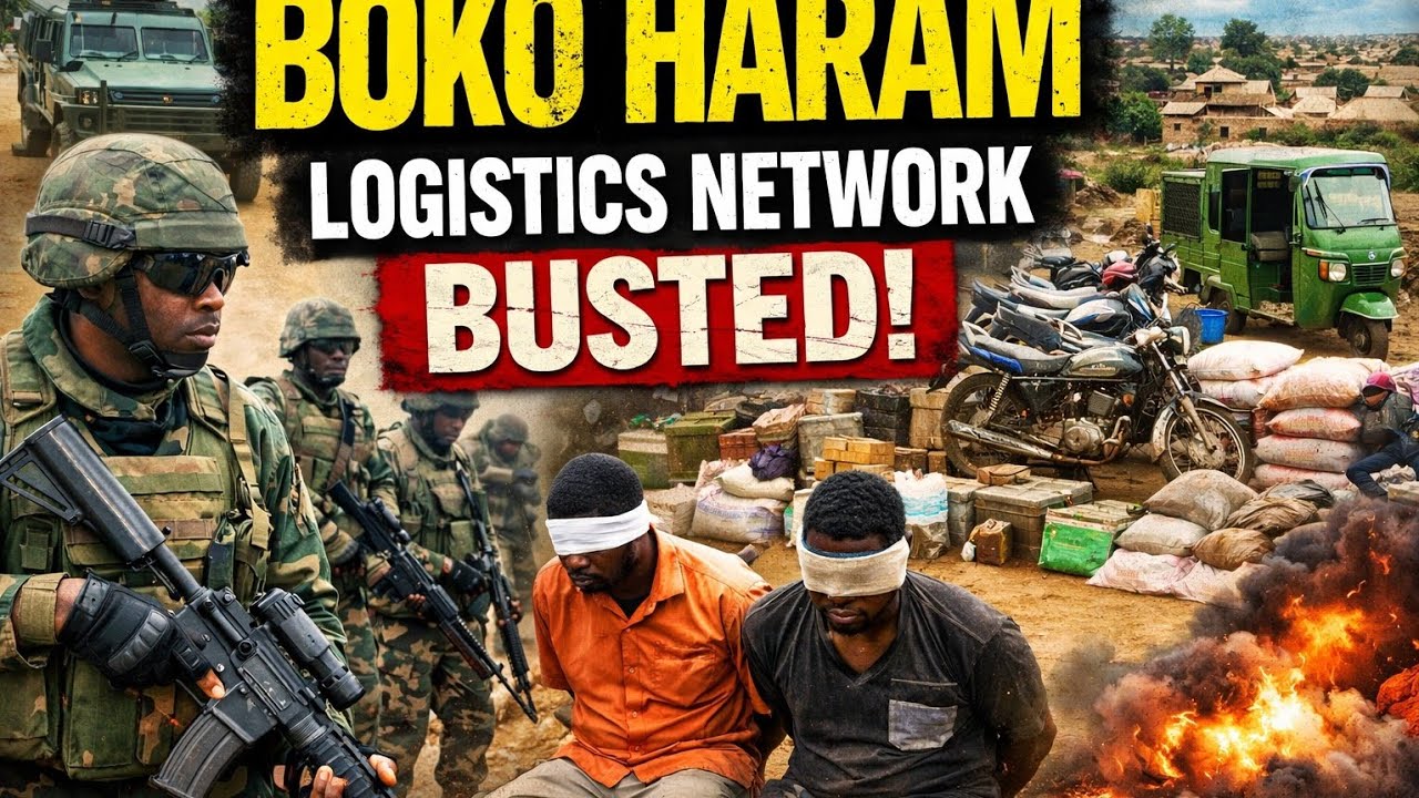 BREAKING ‼️Troops bust Boko Haram logistics network in Borno, arrest two suspects