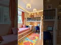 Small-home magic makeover, turning a kids’ room into a fairytale castle 🏰✨#interior #bedroom #design