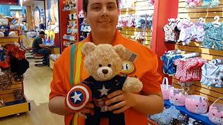 Gabe on the Go! Goes to BuildaBear (at Parkway Place, Huntsville AL)