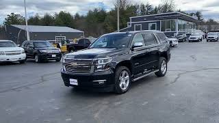 Carfive - Black 2017 Gasoline Chevrolet Tahoe Premier 4WD Large SUV - Explore Luxury and Capability