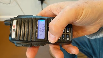 Btech GMRS V1 two tones on one channel!
