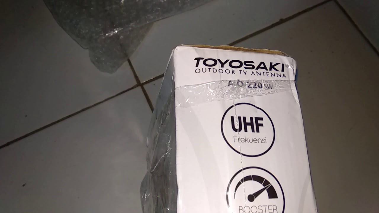 Unboxing Antena Toyosaki Aio 220aw Youtube