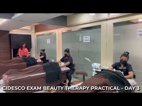 CIDESCO BEAUTY THERAPY EXAM DAY 3
