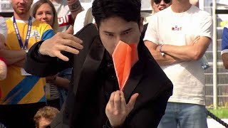 Take Everyone To Know About The Only Red Bull Sports Red Bull Paper Airplane Contest In One Minute！