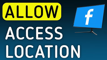 How to Allow Facebook To Access Location On PC (New Update)