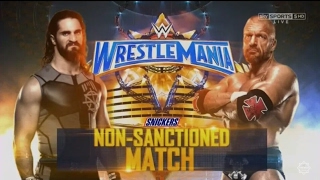 Seth Rollins Vs Tripleh Wwe2K16