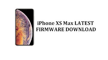 iPhone XS Max LATEST FLASH FILE WITH FLASH TOOL